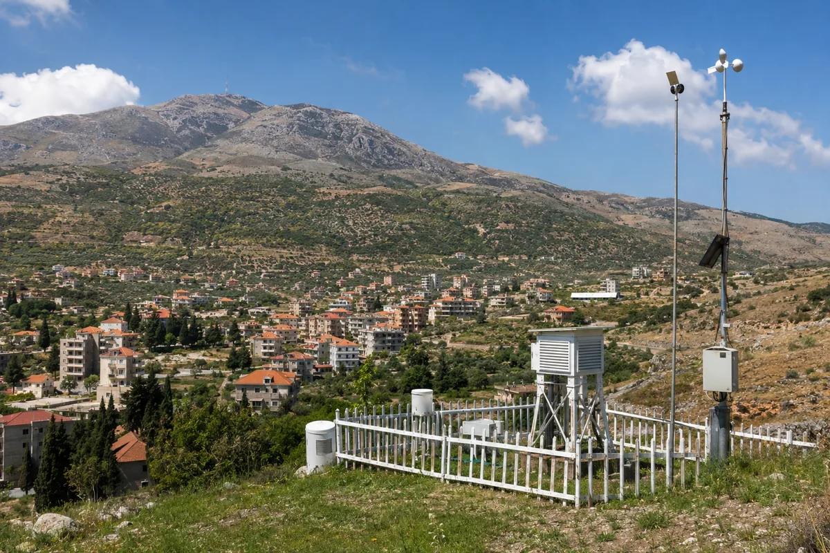 Assessment of Outdoor Thermal Human Comfort over Houche Al-Oumara, Zahle, Lebanon